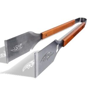 NFL Sportula Baltimore Ravens Grill-A-Tong Stainless Steel Tongs